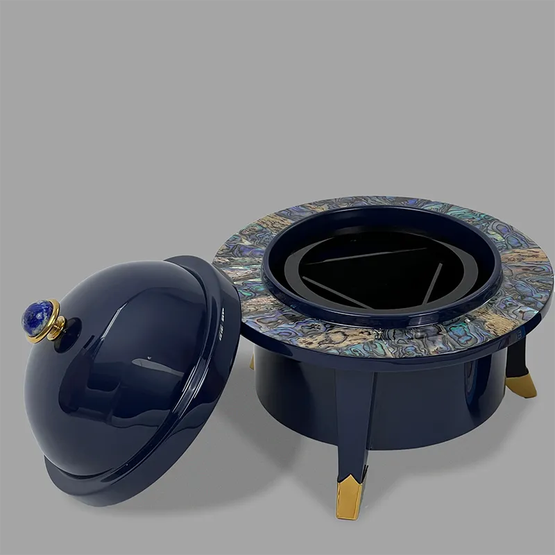 Hộp trứng cá hồi xanh vành bào ngư