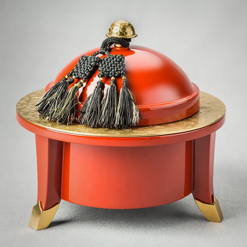 Hộp đựng trứng cá hồi cam