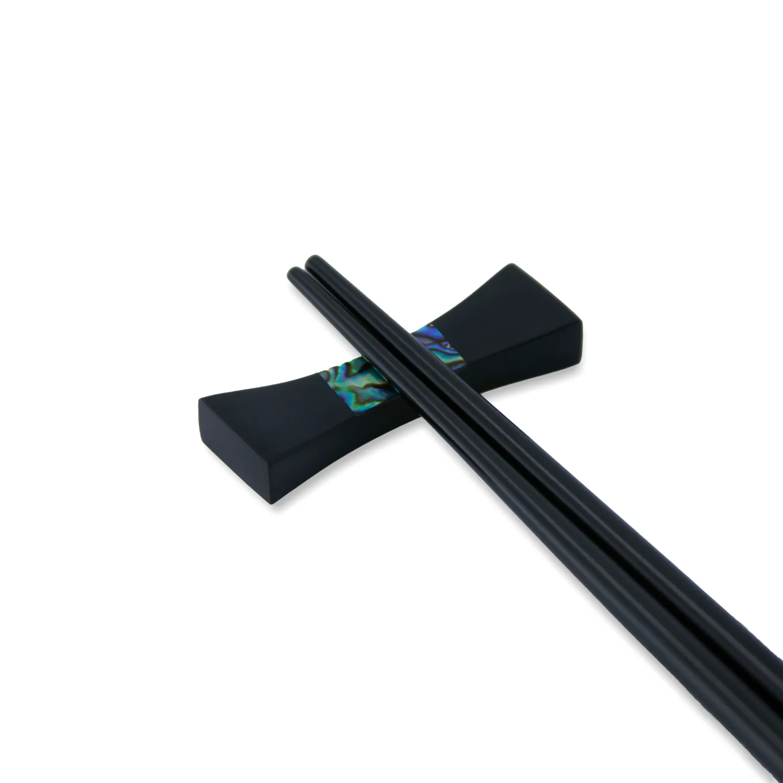 Gác đũa nơ nhựa đen cẩn bào như