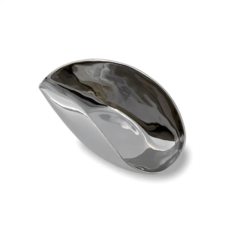 BỘ CHÉN INOX ĐỰNG GIA VỊ HÌNH VỎ SÒ VÀ KHAY