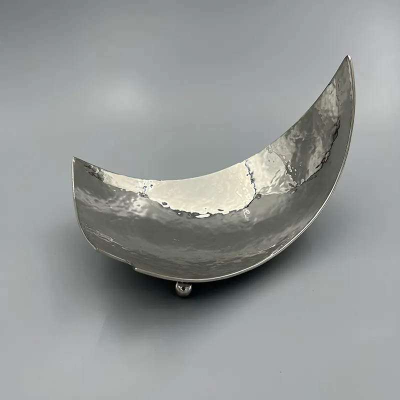 DĨA INOX ĐỰNG TRÁI CÂY ĐẦU NHỌN