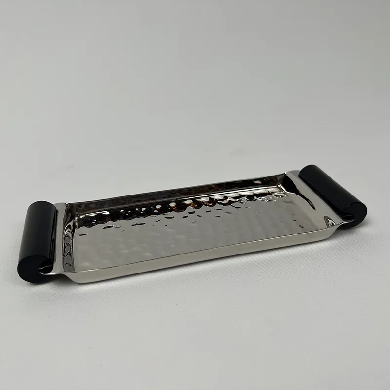 KHAY INOX DẬP DÀI TAY CẦM BẰNG NHỰA