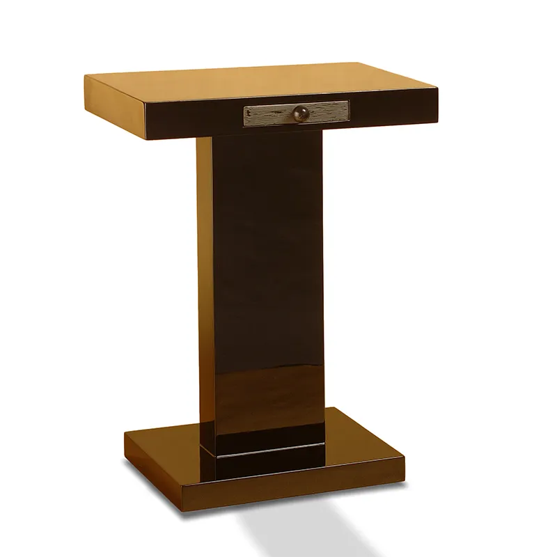 Gạt xì gà dáng T màu vàng