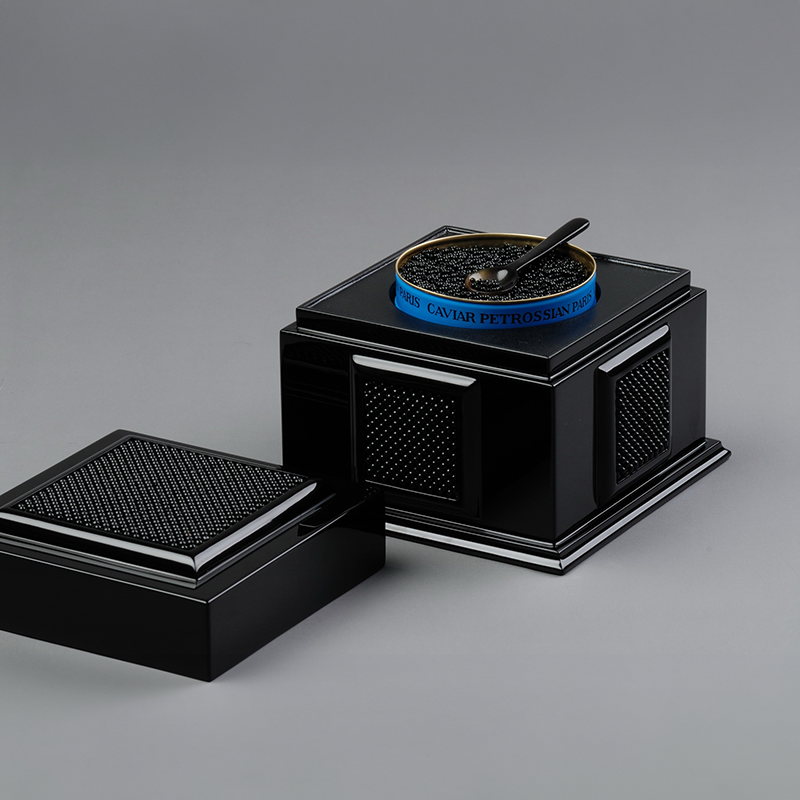 CAVIAR SQUARE BOX BLACK