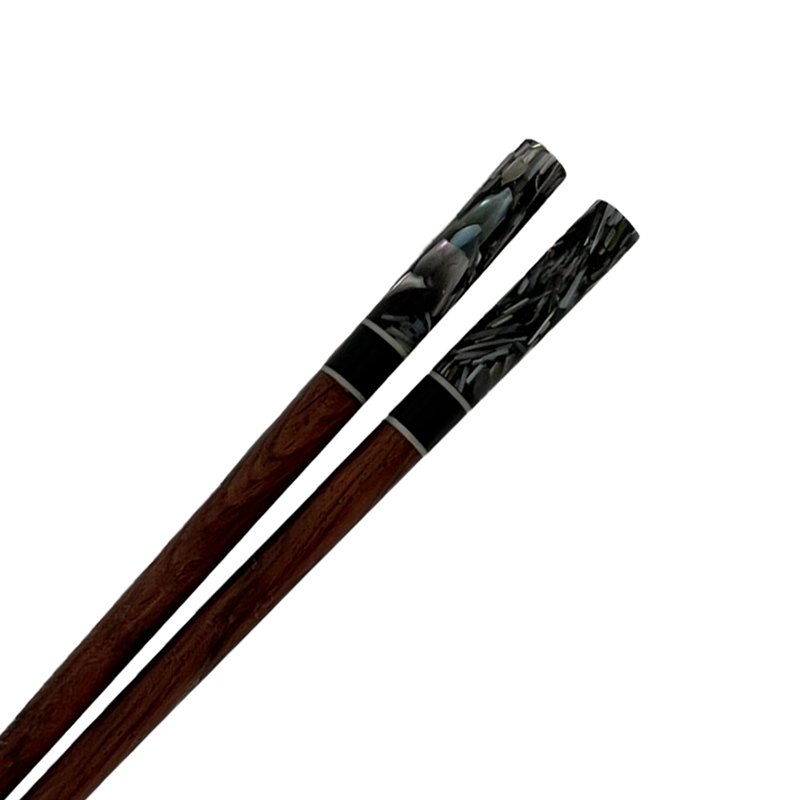 CHOPSTICK ROSEWOOD ABALONE ROUND HEAD