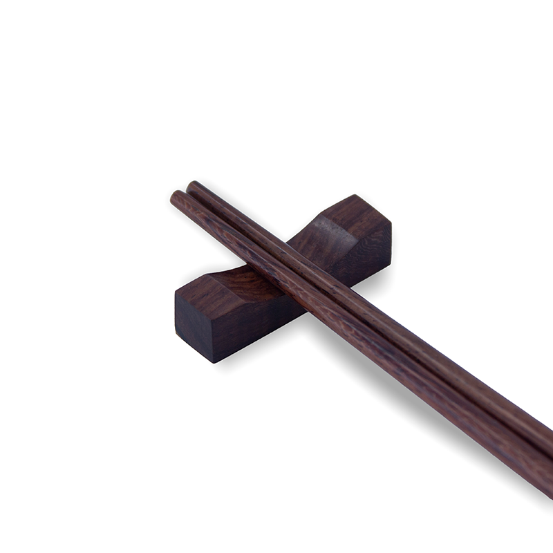 CHOPSTICK HOLDER ROSEWOOD QUADRO CONCAVE