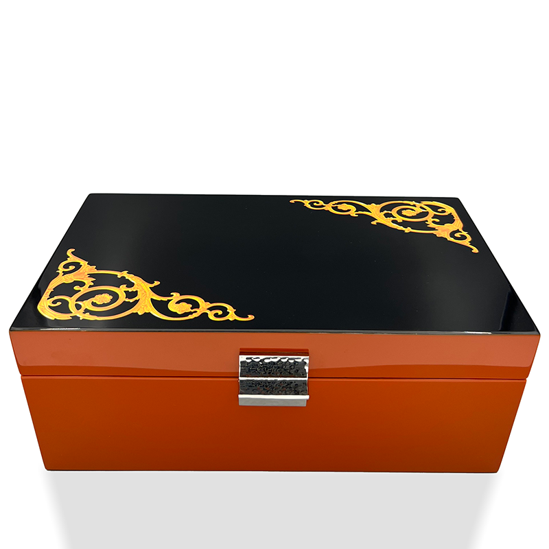 JEWELRY & WATCH BOX WITH INOX