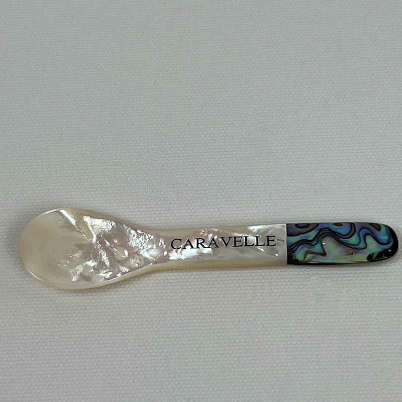 SPOON SALTWATER ABALONE ROUND & LOGO