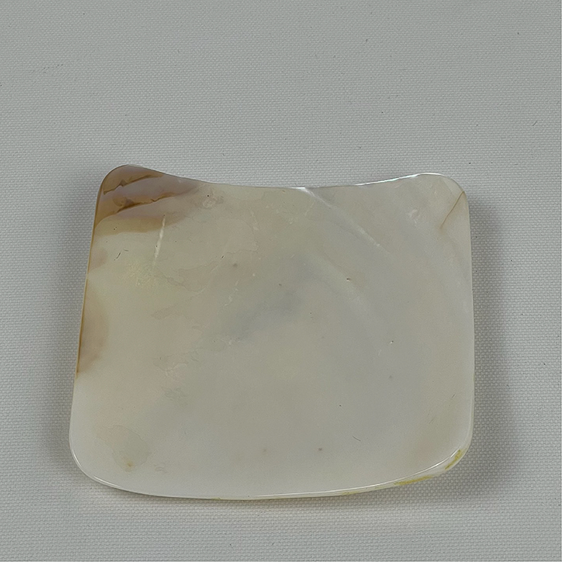 PEARL PLATE SQUARE 10X10 cm