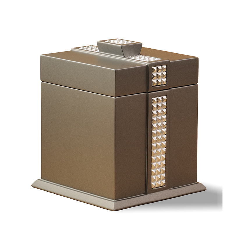 BROWN SQUARE TISSUE BOX