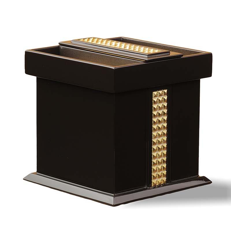 BLACK SQUARE TISSUE BOX UMMA