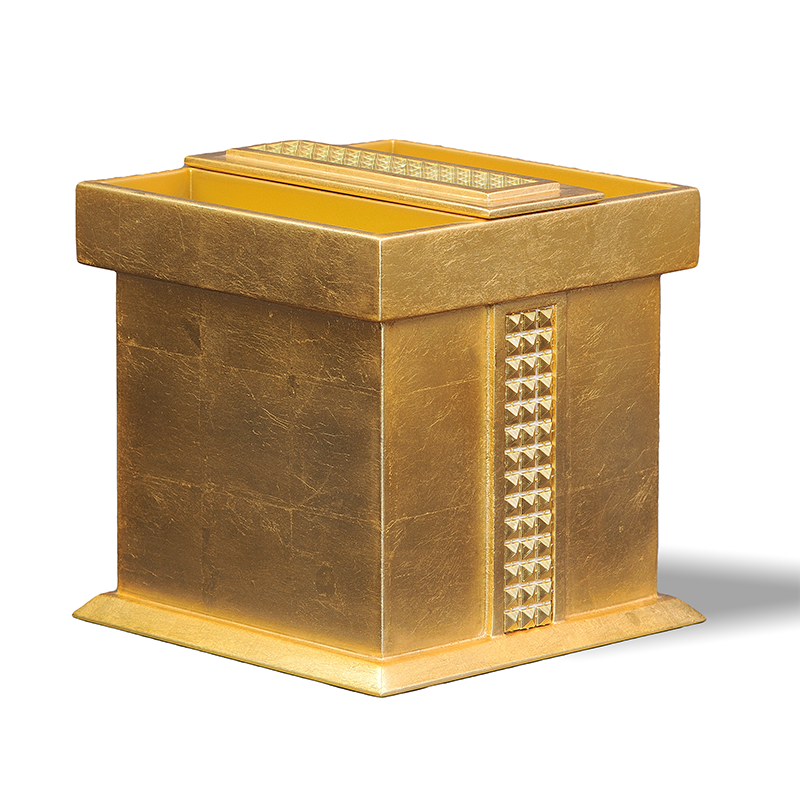 GOLD SQUARE TISSUE BOX UMMA